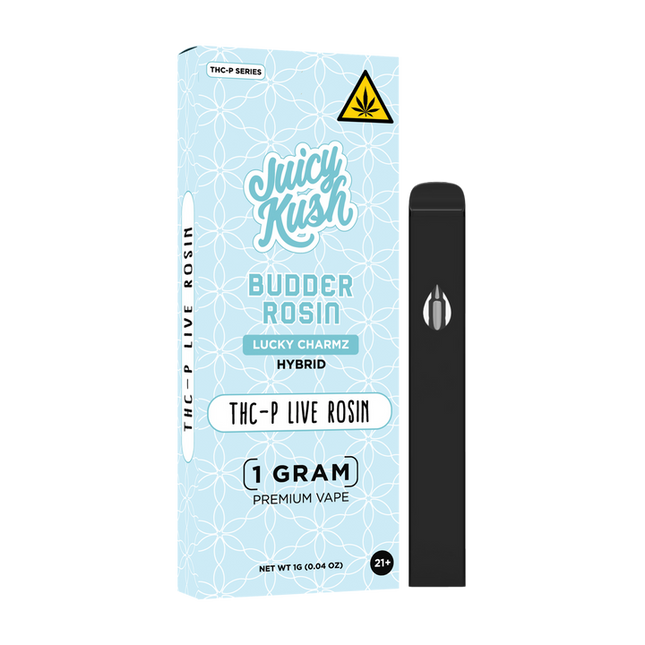 JUICY KUSH THC-P LIVE ROSIN - LUCKY CHARMZ - INDICA