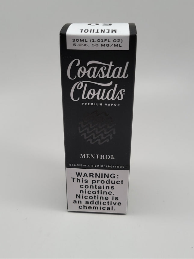 COASTAL CLOUDS NIC SALT 30ML - 50MG | MENTHOL