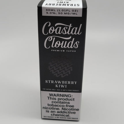 COASTAL CLOUDS NIC SALT 30ML - 50MG | ICED STRAWBERRY KIWI(TFN)