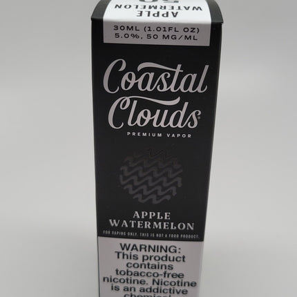 COASTAL CLOUDS NIC SALT 30ML - 50MG | APPLE WATERMELON