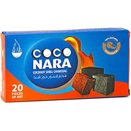 COCO NARA COCONUT SHELL CHARCOAL SMALL | 20CT