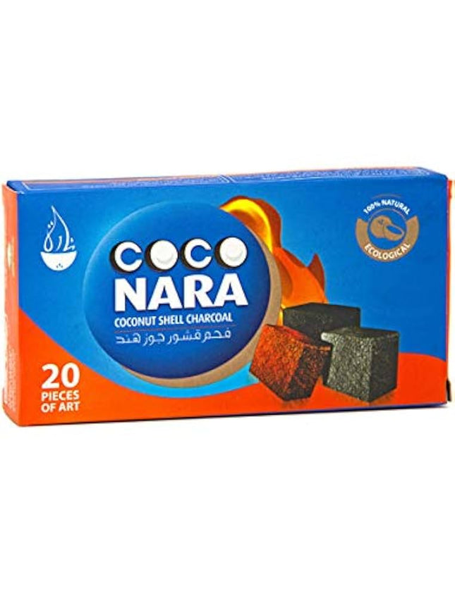 COCO NARA COCONUT SHELL CHARCOAL SMALL | 20CT