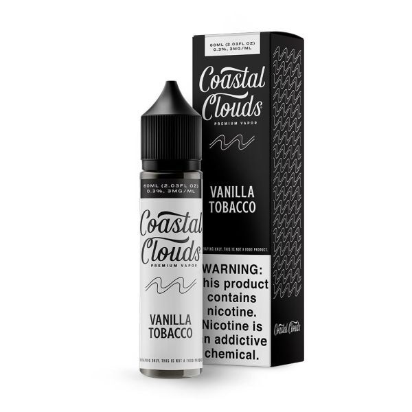 COASTAL CLOUDS 60ML- 3MG | VANILLA TOBACCO