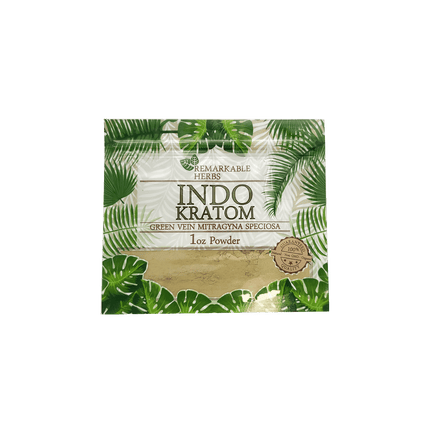 REMARKABLE HERBS | POWDER | 1 OZ | GREEN VEIN INDO