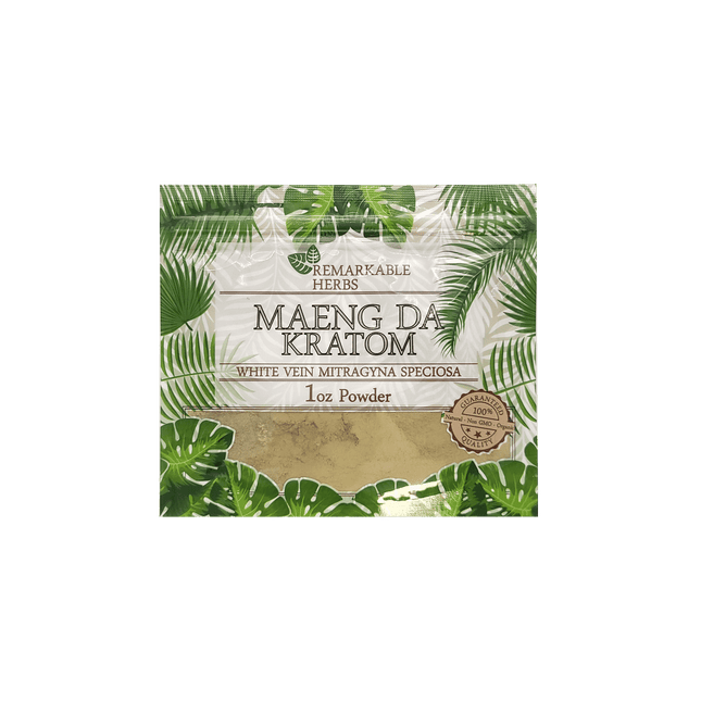 REMARKABLE HERBS | POWDER | 1 OZ | WHITE VEIN MAENGDA