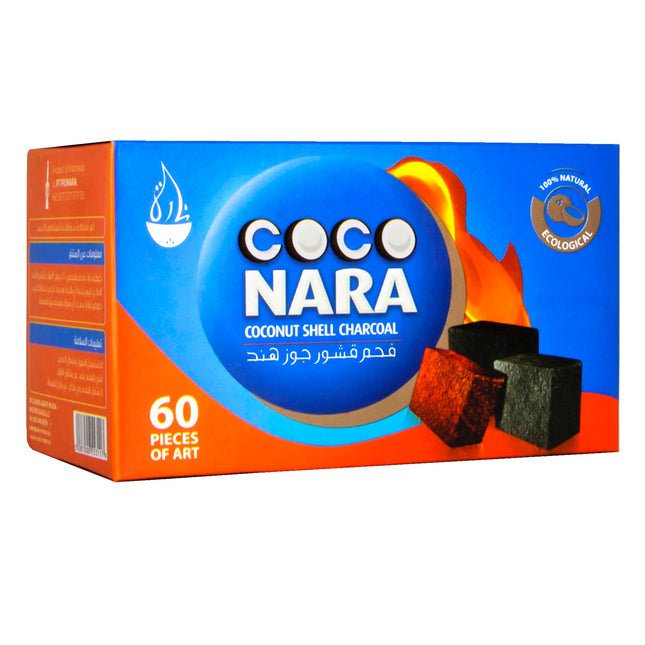 COCO NARA COCONUT SHELL CHARCOAL MEDIUM | 60CT