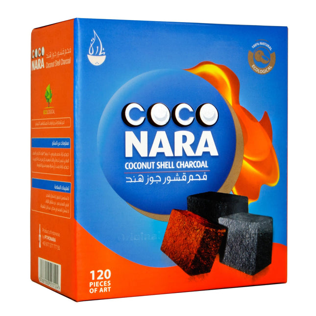 COCO NARA COCONUT SHELL CHARCOAL BIG | 120CT