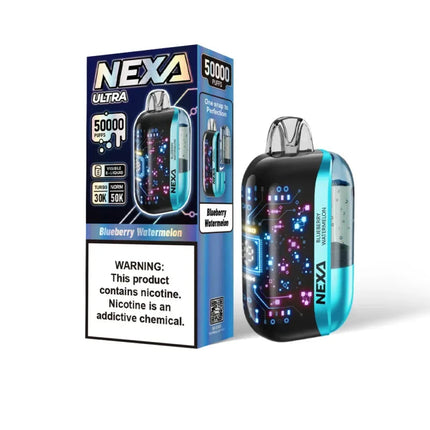 NEXA ULTRA 50000PUFFS 5PC PACK BLUEBERRY WATERMELON