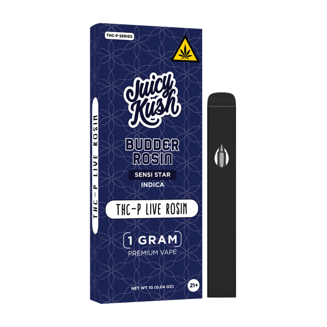 JUICY KUSH THC-P LIVE ROSIN - SENSI STAR - INDICA