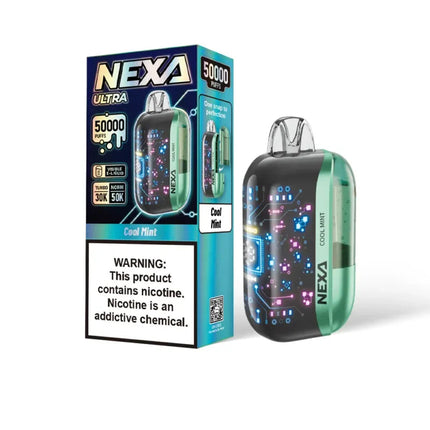 NEXA ULTRA 50000PUFFS 5PC PACK COOL MINT