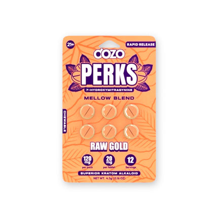 DOZO PERKS 7 HYDROXY 20MG TABLET 6PK 10CT