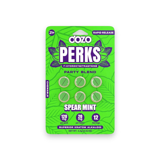 DOZO PERKS 7 HYDROXY 20MG TABLET 6PK 10CT