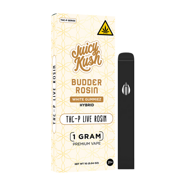 JUICY KUSH THC-P LIVE ROSIN - WHITE GUMMIEZ - INDICA