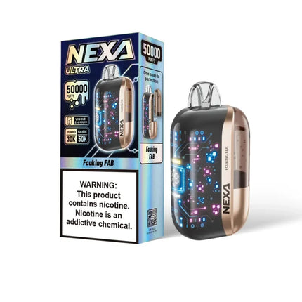 NEXA ULTRA 50000PUFFS 5PC PACK FCUKING FAB