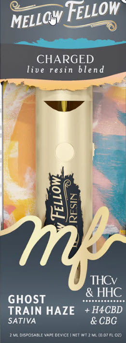 MELLOW FELLOW LIVE RESIN BLEND DISPOSABLE 2ML 6 COUNT BOX