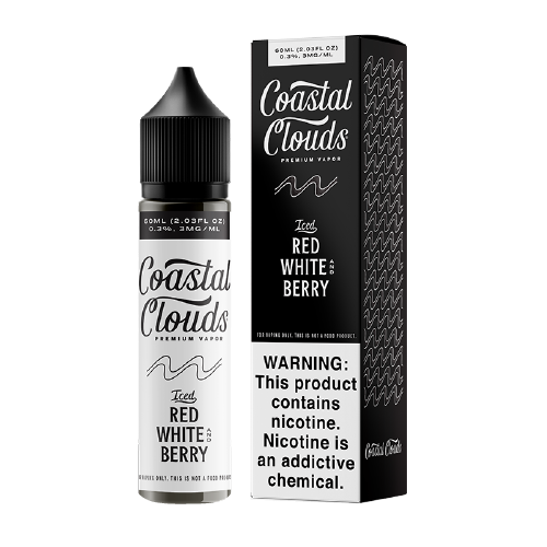 COASTAL CLOUDS 60ML- 3MG | ICED RED WHITE AND BERRY