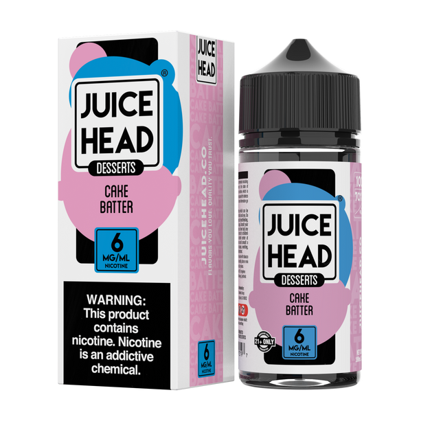 JUICE HEAD | E-LIQUID | DESSERTS | 6MG | CAKE BATTER (6MG)