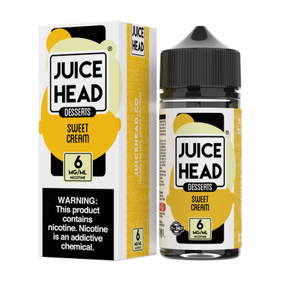 JUICE HEAD | E-LIQUID | DESSERTS | 6MG | SWEET CREAM (6MG)