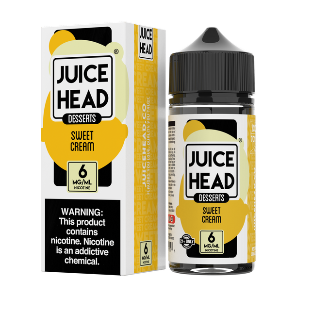 JUICE HEAD | E-LIQUID | DESSERTS | 6MG | SWEET CREAM (6MG)