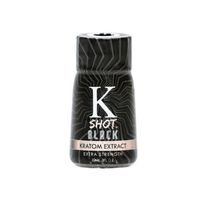 K SHOT BLACK | KRATOM 10ML SHOTS BLACK | 12PK