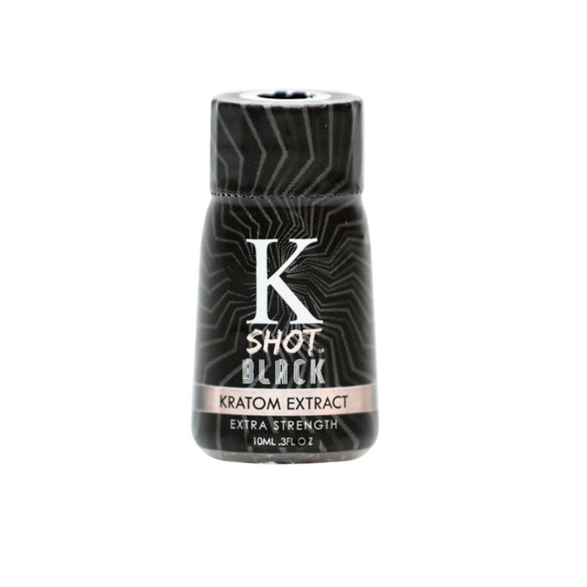 K SHOT BLACK | KRATOM 10ML SHOTS BLACK | 12PK
