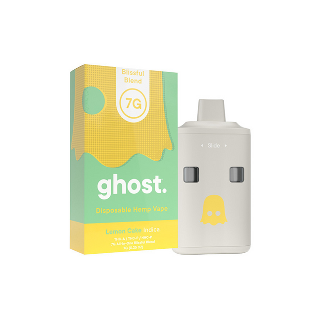GHOST 7GM DISPOSABLE-INDICA-LEMON CAKE