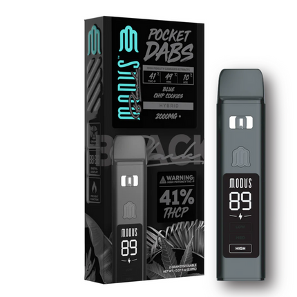 MODUS BLACK POCKET DABS 2G THC - P DISPO 5CT | BLUE CHIP COOKIES