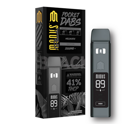 MODUS BLACK POCKET DABS 2G THC - P DISPO 5CT | MELONADE