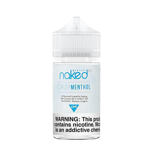 NAKED 100 E LIQUIDS | CRISP MENTHOL 12 MG