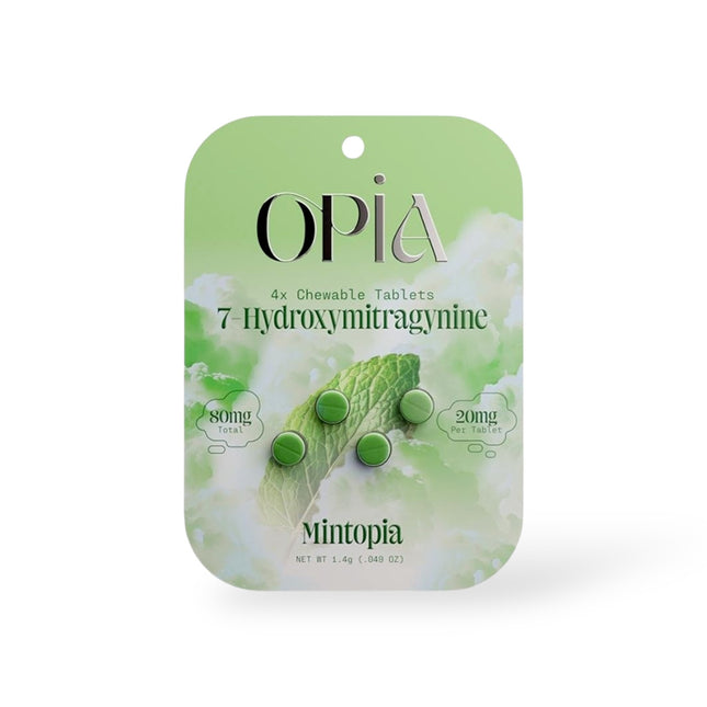 OPIA 7 HYDROXY 80MG CHEWABLE TABLET 10CT | MINTOPIA