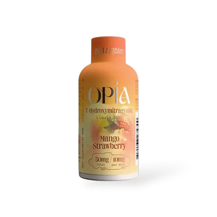 OPIA 7 HYDROXY 30MG SHOTS 12CT | MANGO STRAWBERRY