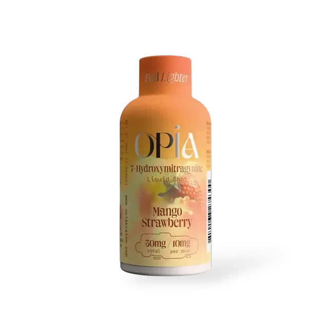 OPIA 7 HYDROXY 30MG SHOTS 12CT | MANGO STRAWBERRY
