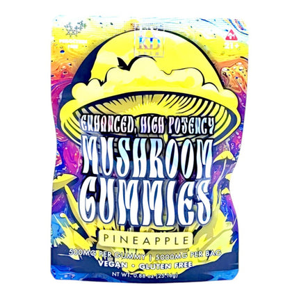 FVKD MUSHROOM GUMMIES 5000MG 10CT