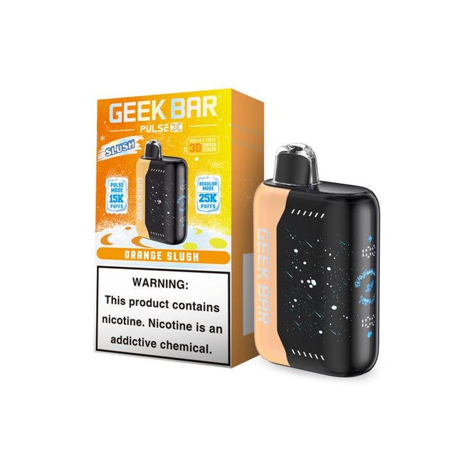 GEEK BAR | PULSE X 25000 PUFFS | 5CT BOX | ORANGE SLUSH
