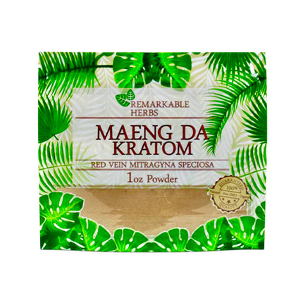 REMARKABLE HERBS | POWDER | 1 OZ | RED VEIN MAENG DA