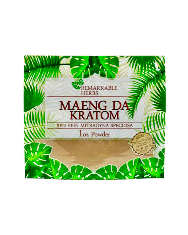 REMARKABLE HERBS | POWDER | 1 OZ | RED VEIN MAENG DA
