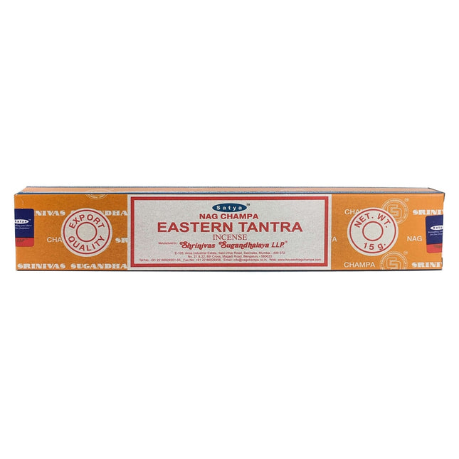 INCENSE SATYA NAGCHAMPA 15GM | 12CT | | EASTERN TANTRA