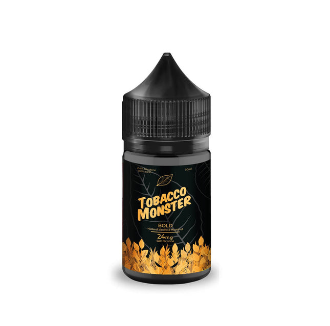 TOBACCO MONSTER TFN/NTD SALT E-LIQUID | BOLD TOBACCO 24 MG