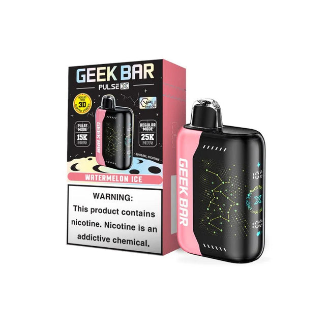 GEEK BAR PULSE 25000PUFFS DISPOSABLE WATERMELON ICE 5PACK