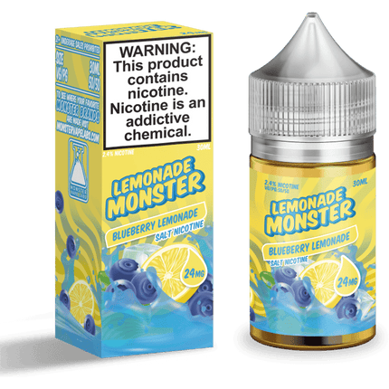 LEMONADE MONSTER TFN/NTD SALT E-LIQUID | BLUEBERRY LEMONADE 24 MG