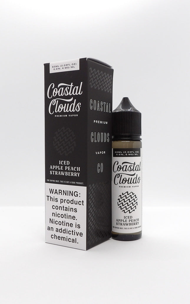 COASTAL CLOUDS 60ML - 6MG | APPLE PEACH STRAWBERRY ICED
