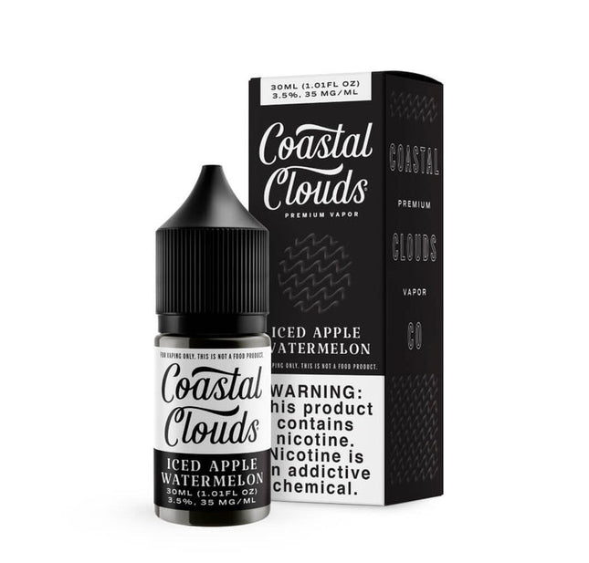 COASTAL CLOUDS NIC SALTS 30ML 35MG | APPLE WATERMELON