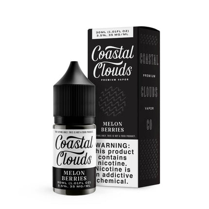 COASTAL CLOUDS NIC SALTS 30ML 35MG | MELON BERRIES