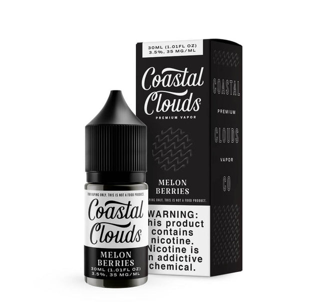 COASTAL CLOUDS NIC SALTS 30ML 35MG | MELON BERRIES