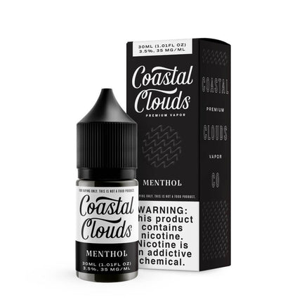 COASTAL CLOUDS NIC SALTS 30ML 35MG | MENTHOL