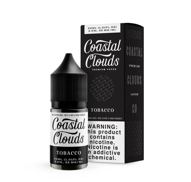 COASTAL CLOUDS NIC SALTS 30ML 35MG | TOBACCO