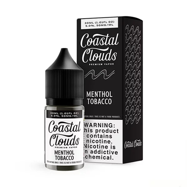 COASTAL CLOUDS NIC SALT 30ML - 50MG | MENTHOL TOBACCO