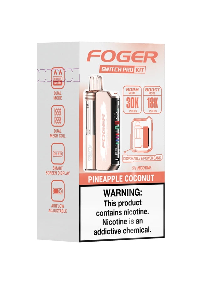 FOGER SWITCH PRO KIT 30K PUFFS | PINEAPPLE COCONUT