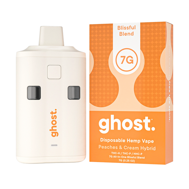 GHOST 7GM DISPOSABLE-HYBRID-PEACHES & CREAM
