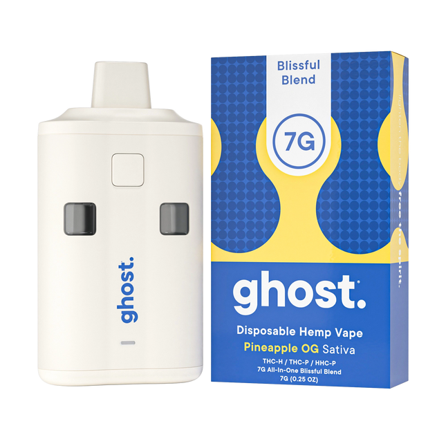 GHOST 7GM DISPOSABLE-SATIVA-PINEAPPLE OG